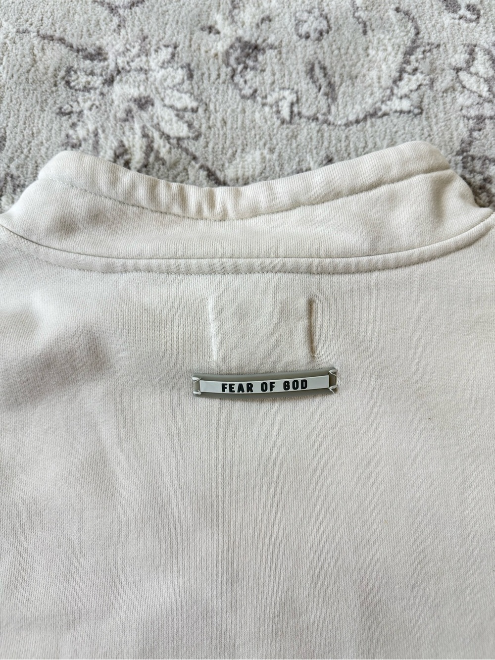 Fear of God Sixth Collection Mock Neck 100% Cotton Sweatshirt - Size S - Picture 6 of 13